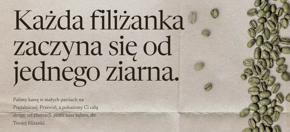 Praga Coffee — Ziarno & Żar